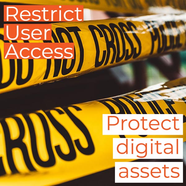 Cyber Safety - Restrict Users and protect your digital assets from hacks or theft.